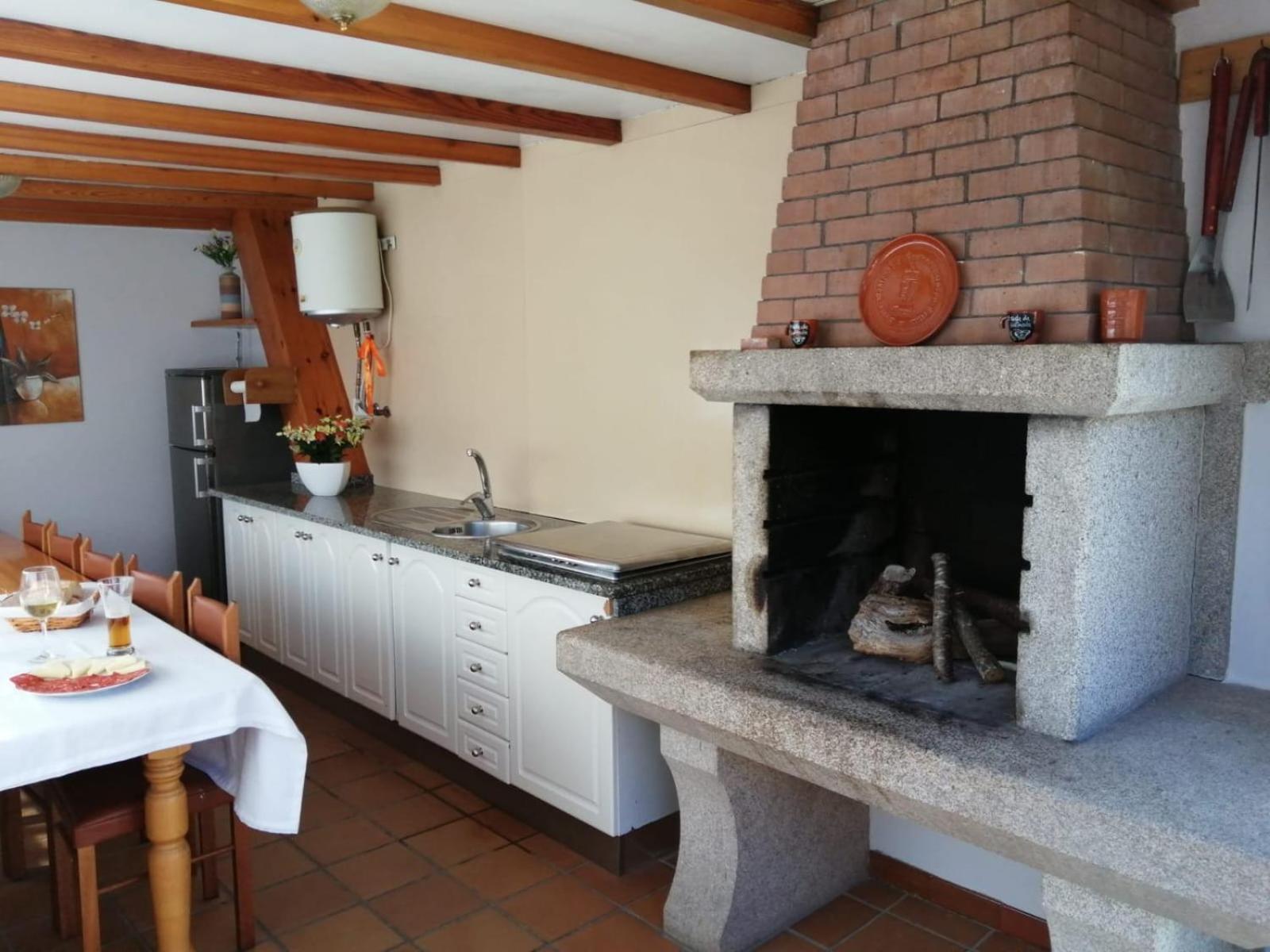 Appartamento Desconectaengalicia Casa Portonovo Esterno foto